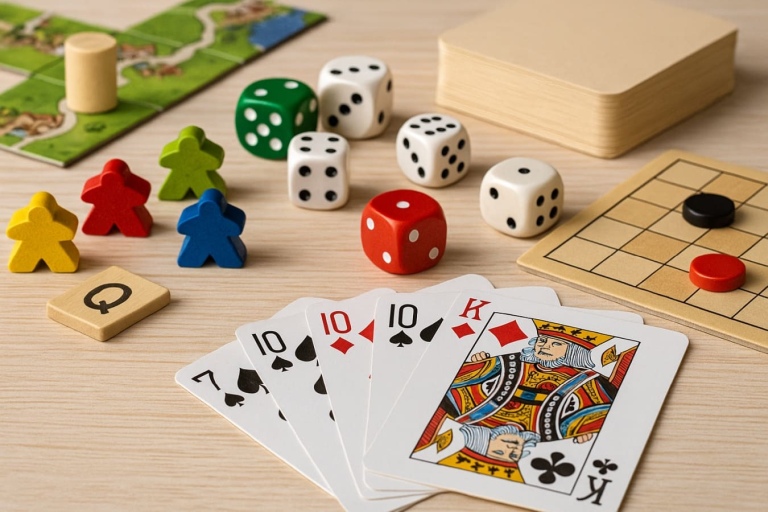 Rolling Heights Spielanleitung: Regeln, Meeple-Würfe und Stadtbau